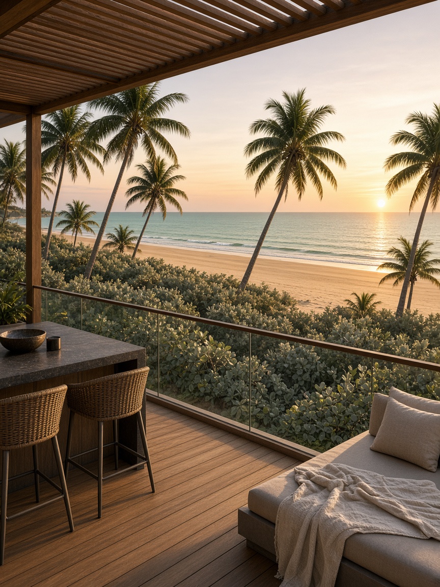 À beira-mar na Praia de Areia Dourada — Areia Dourada, Cabedelo
